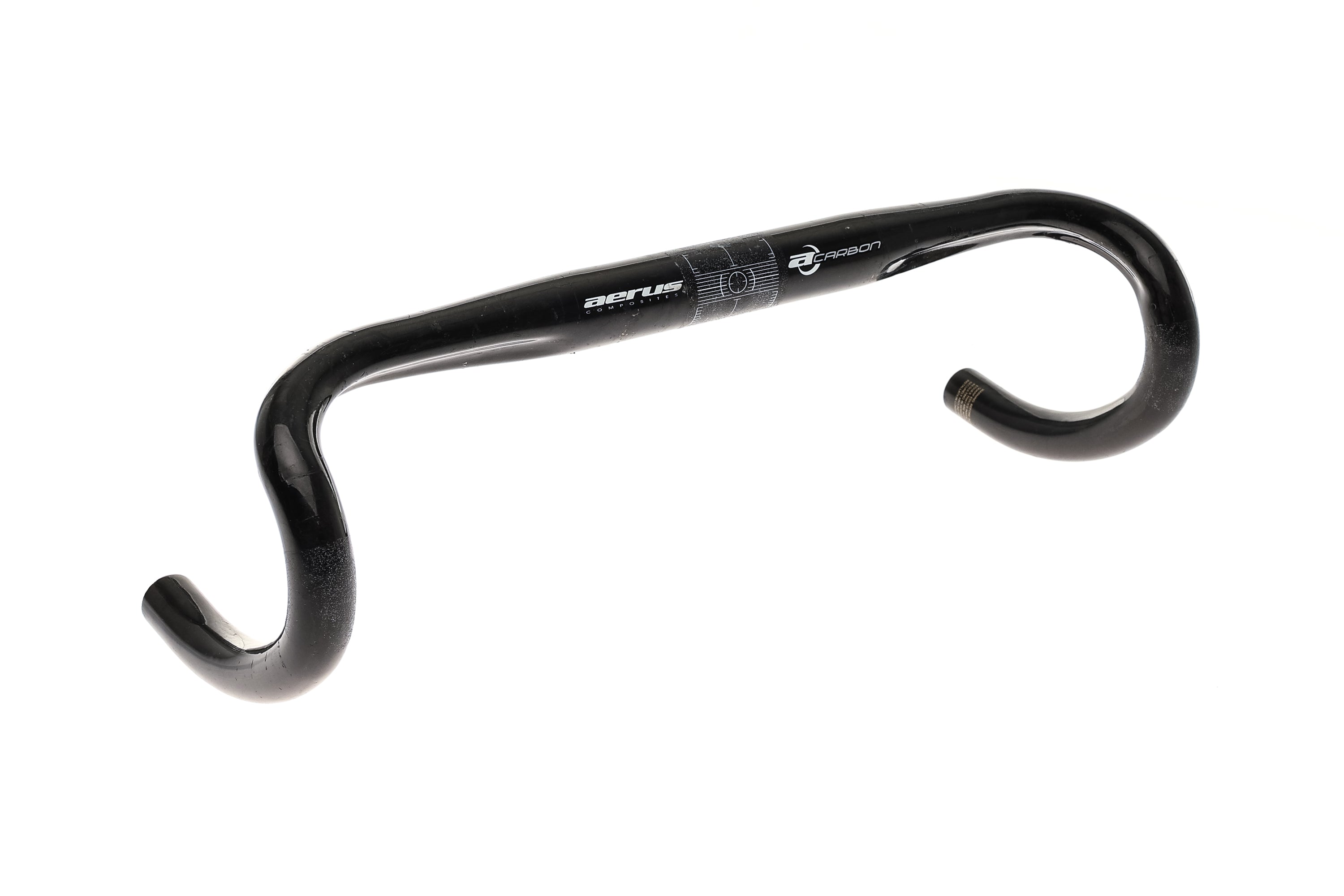 Aerus 31.8mm x 42cm Carbon Fiber Mountain Bike Handlebar - Lightweight MTB Handlebar for Road & Trail Cycling - Perfect for Mountain Biking, Commuting & Outdoor Adventures