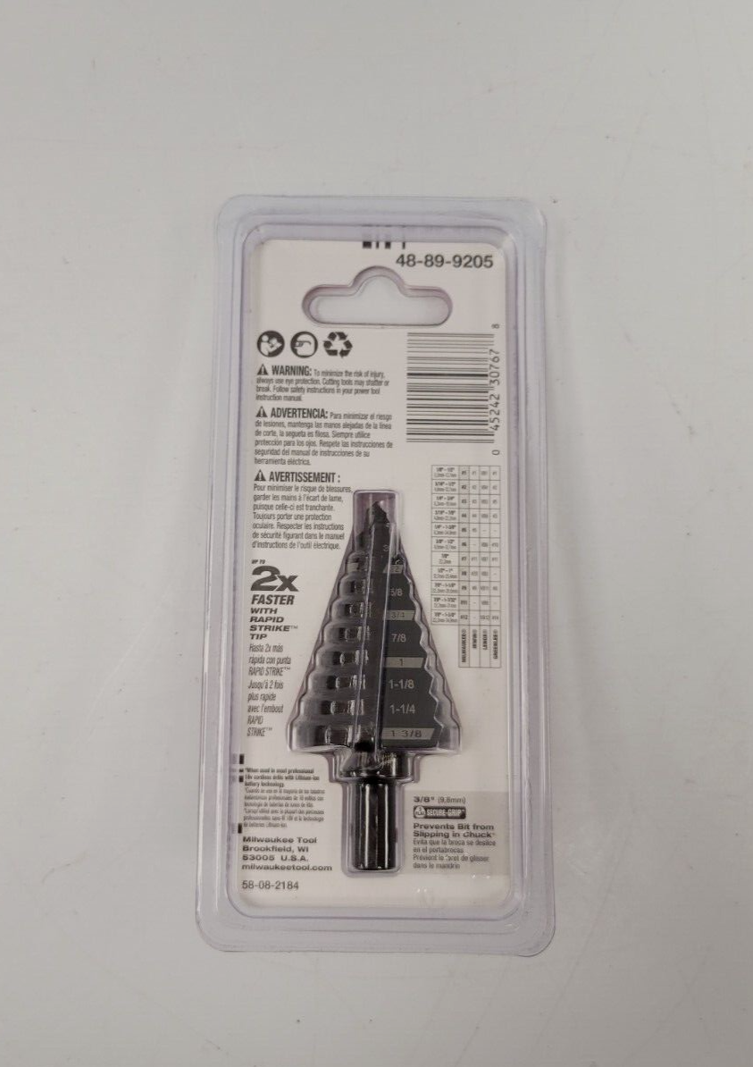 Milwaukee 48-89-9205 3-Piece Bit Set - High-Performance Screwdriver Bits for DIY, Construction & Home Improvement Projects