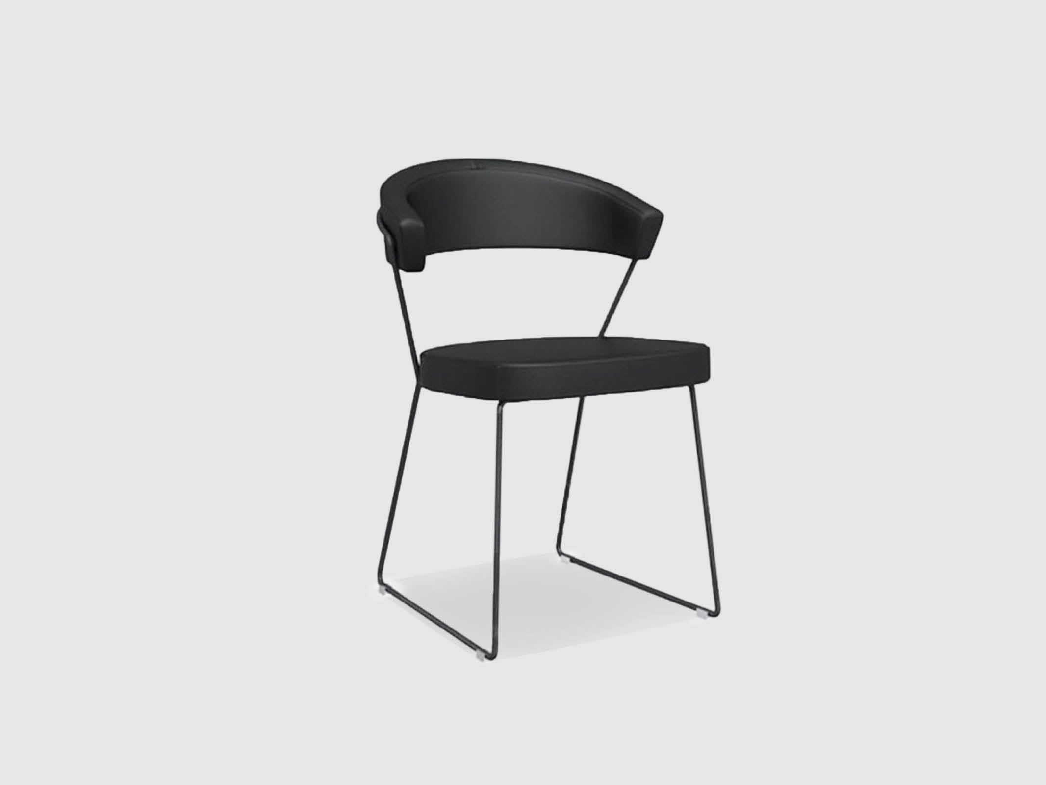 New York Chair - Stylish & Comfortable Modern Home Office Chair for Work & Study | Ergonomic Design for Long Hours | Perfect for Living Room, Bedroom, or Workspace