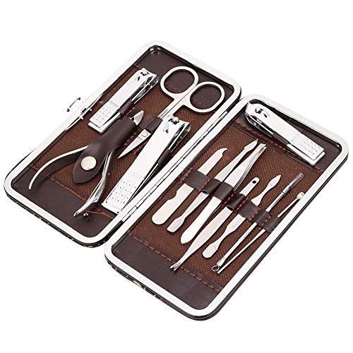 Premium Stainless Steel Manicure & Pedicure Tool Set – Dead Skin Fork, Nail Clippers, Cuticle Pusher – Durable, Eco-Friendly Nail Care Kit for Home & Salon Use