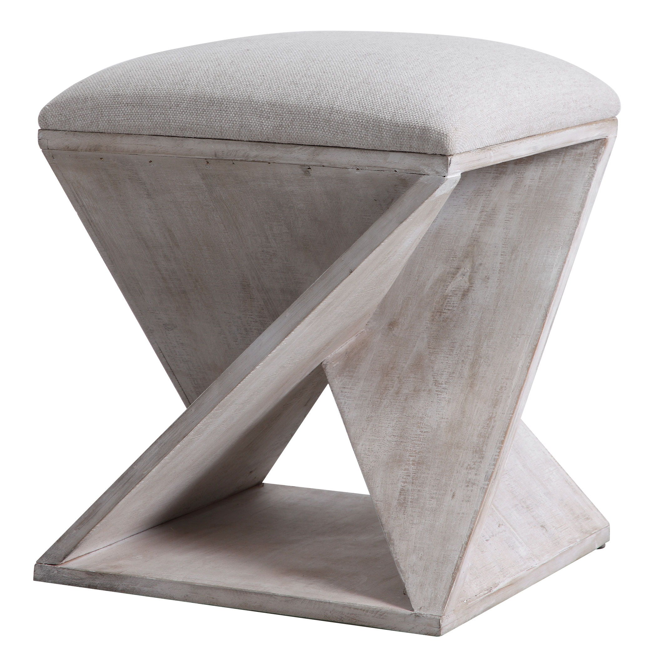 Benue Ottoman Gray - Modern Storage Ottoman with Tufted Top for Living Room, Bedroom & Dorm | Extra Seating & Footrest