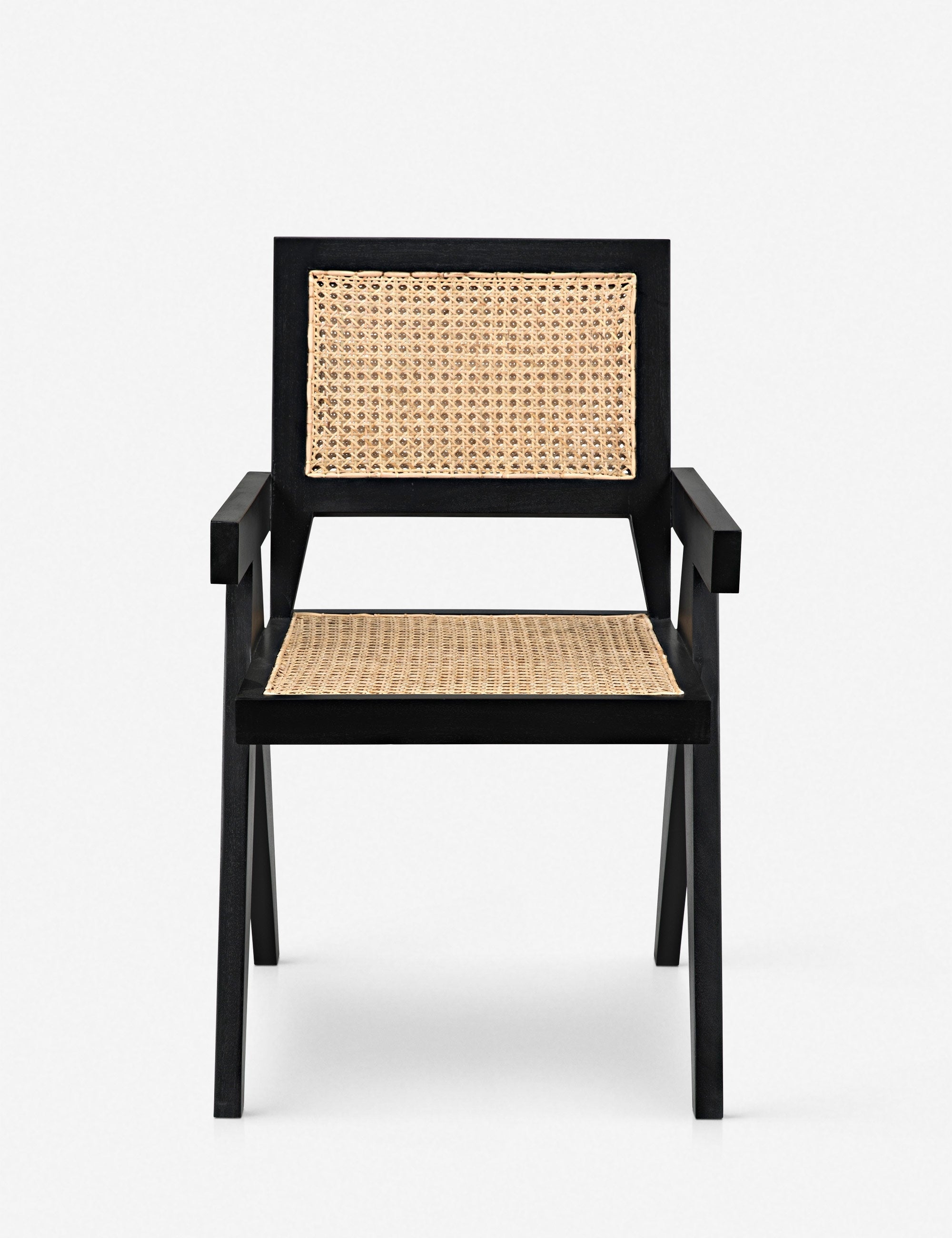 Modern Alvi Dining Chair - Sturdy Wooden Kitchen Chair with Upholstered Seat - Perfect for Dining Room, Kitchen, and Home Office Use