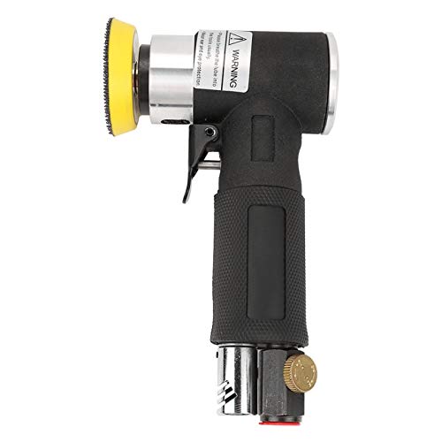 Air Angle Sander and Polisher - Low Noise, Low Air Consumption, Durable & Comfortable for Hardware and Furniture - Perfect for Woodworking, Metal Finishing, and DIY Home Projects