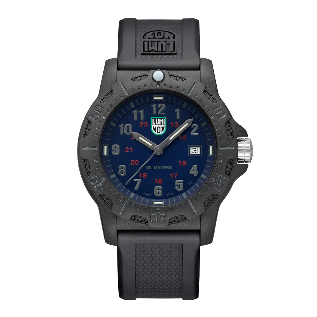 Luminox G Manta Ray Men's Dive Watch 45mm - Swiss Made Automatic Date Function 100m Water Resistant - Perfect for Scuba Diving, Snorkeling & Outdoor Adventures
