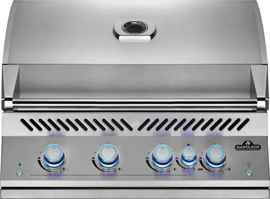 Napoleon 700 Series 32 Inch Built-In Gas Grill - Premium Outdoor Cooking for Backyard BBQ & Patio Entertaining