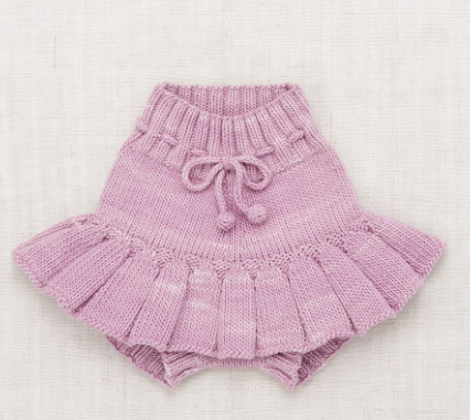 MISHA & PUFF Skating Pond Skirt for Baby Girls 12-24 Months - Soft & Stylish Winter Skirt for Playdates, Holidays & Outdoor Adventures