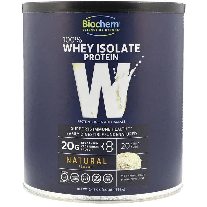 Biochem 100% Whey Protein Powder - Natural Flavor for Muscle Recovery & Growth | Post-Workout & Fitness Supplement
