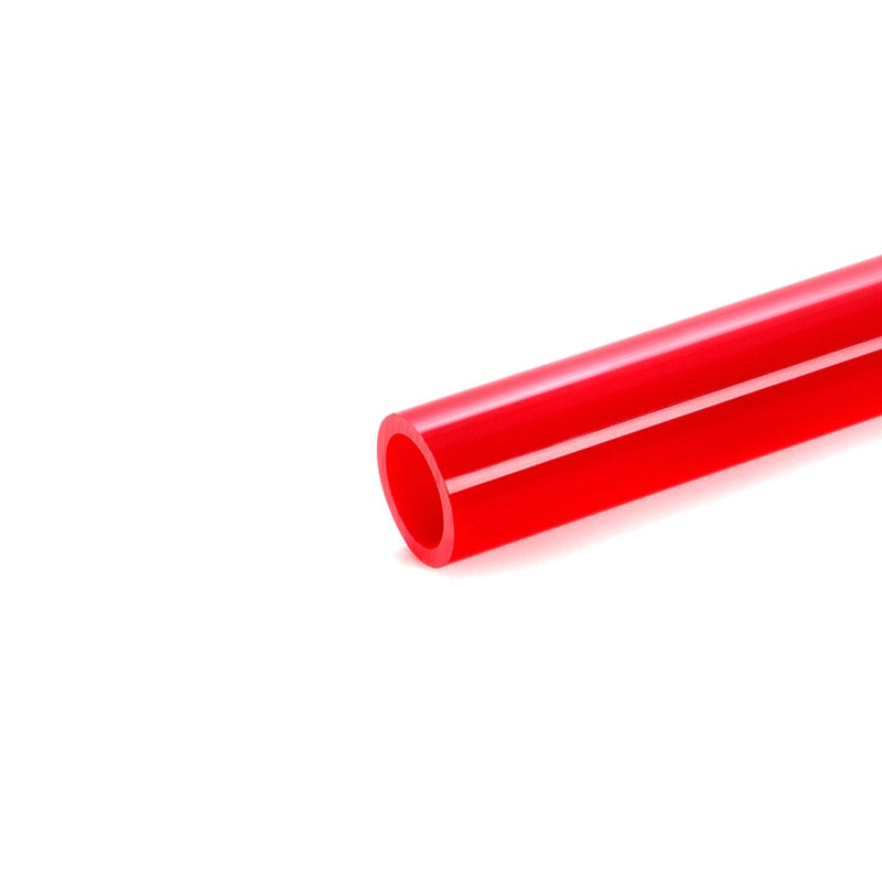 Bitspower 16MM OD 1 Meter Deep Red Acrylic Tube - Crystal Clear Water Cooling Tube for PC Liquid Cooling Systems, Aquariums, and DIY Projects