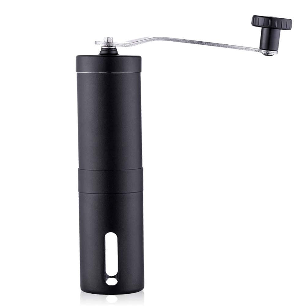 Portable Coffee Maker with Built-in Grinder - 40g Large Capacity Hand-Screw Rotating Multi-Function Travel Coffee Cup for Camping, Office & Home Use (Medium Size)
