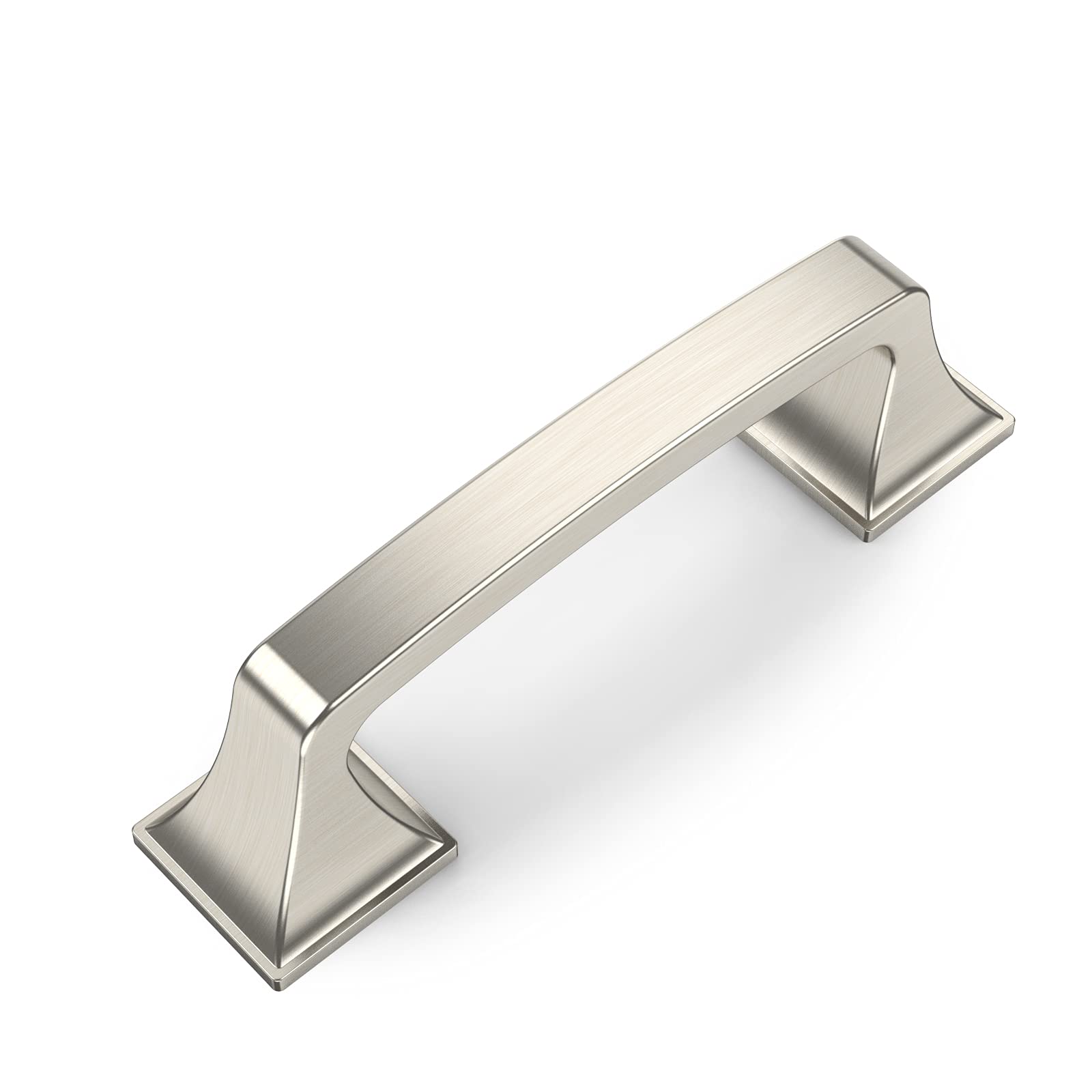 Amerdeco 20 Pack 3 Inch (76mm) Brushed Satin Nickel Cabinet Handles - Kitchen & Bathroom Drawer Pulls for Cabinets, Dressers & Furniture Hardware | Durable & Stylish Home Upgrade