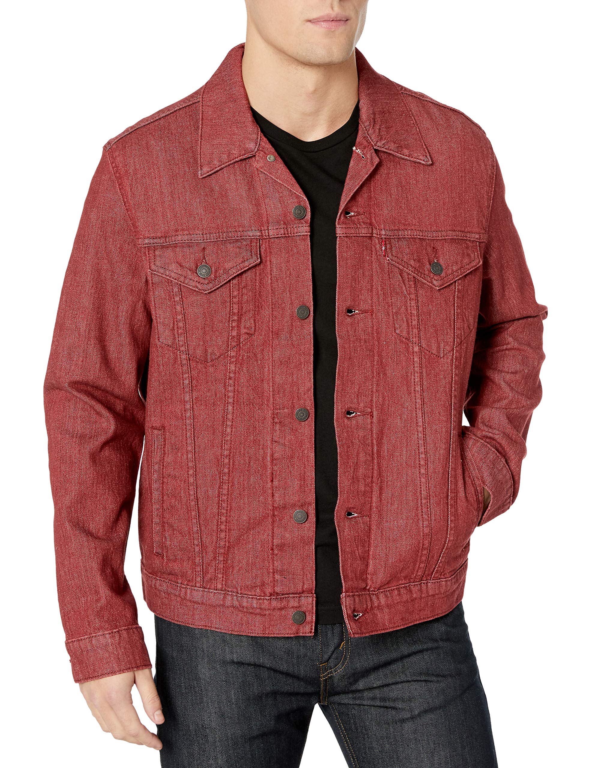 Levi's Men's Denim Trucker Jacket - Classic Fit, Big & Tall Sizes Available - Perfect for Casual Outfits, Layering & Outdoor Activities