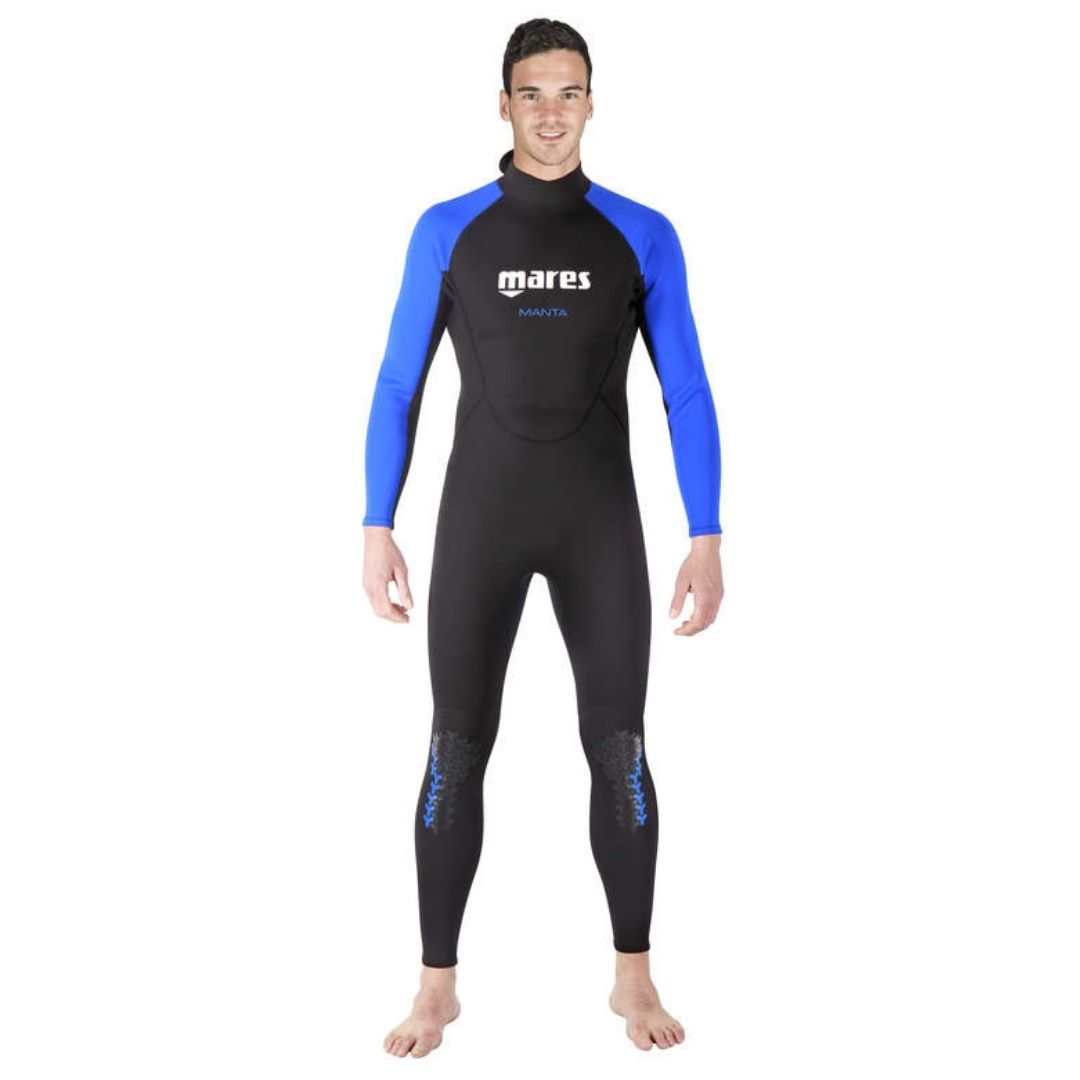 Mares Steamer Manta 2.8mm Neoprene Wetsuit for Men - Scuba Diving, Snorkeling & Water Sports | Premium Thermal Protection for Cold Water Adventures