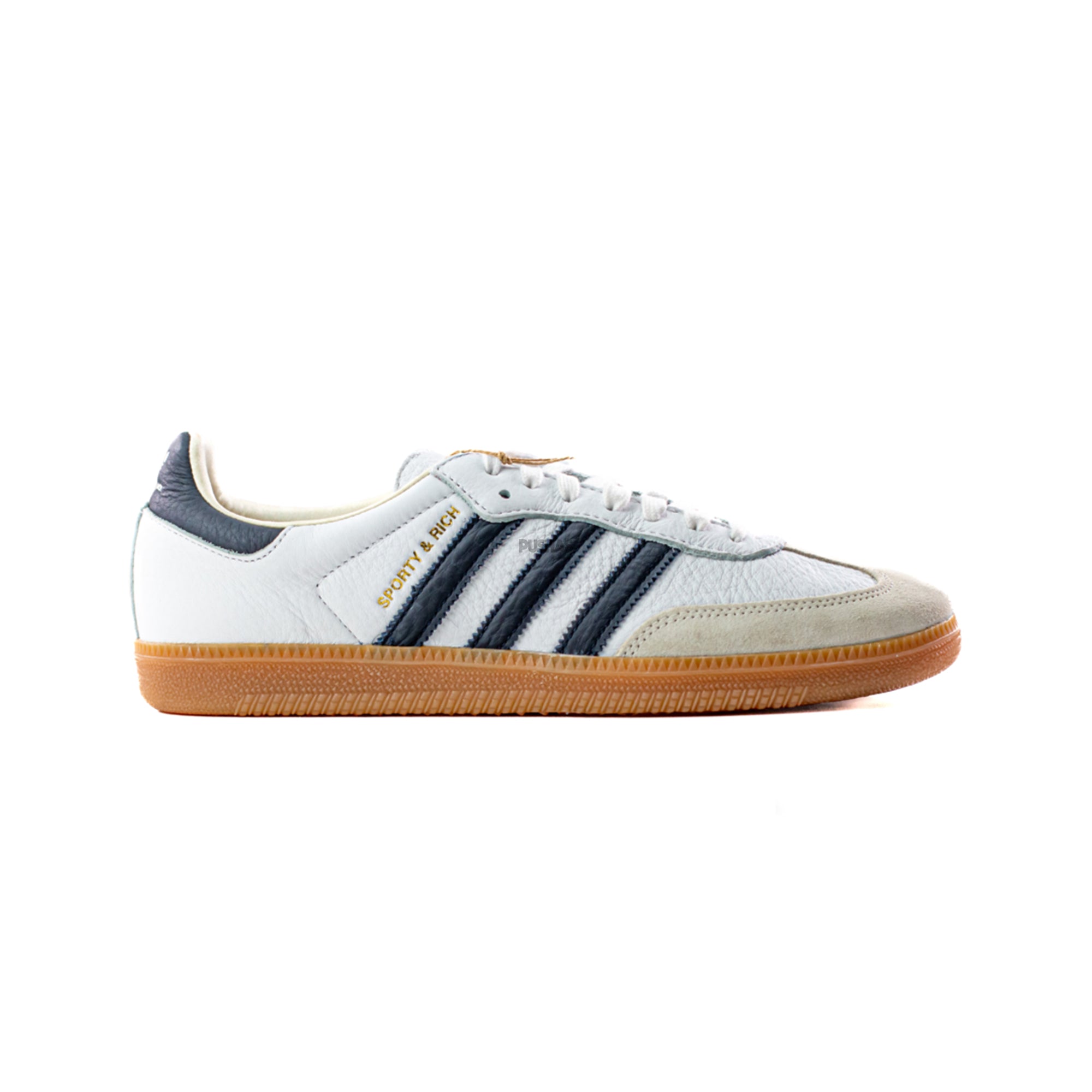 Adidas Samba OG x Sporty & Rich White Legend Ink Sneakers 2023 - Classic Retro Running Shoes for Men & Women - Perfect for Casual Wear, Street Style & Gym Workouts