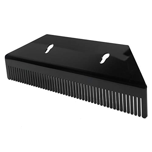 Premium Acrylic Hair Extension Holder & Organizer - Lightweight Wig Display Stand for Salon, Home, and Travel (Black) - Perfect for Styling, Storage & On-the-Go Use