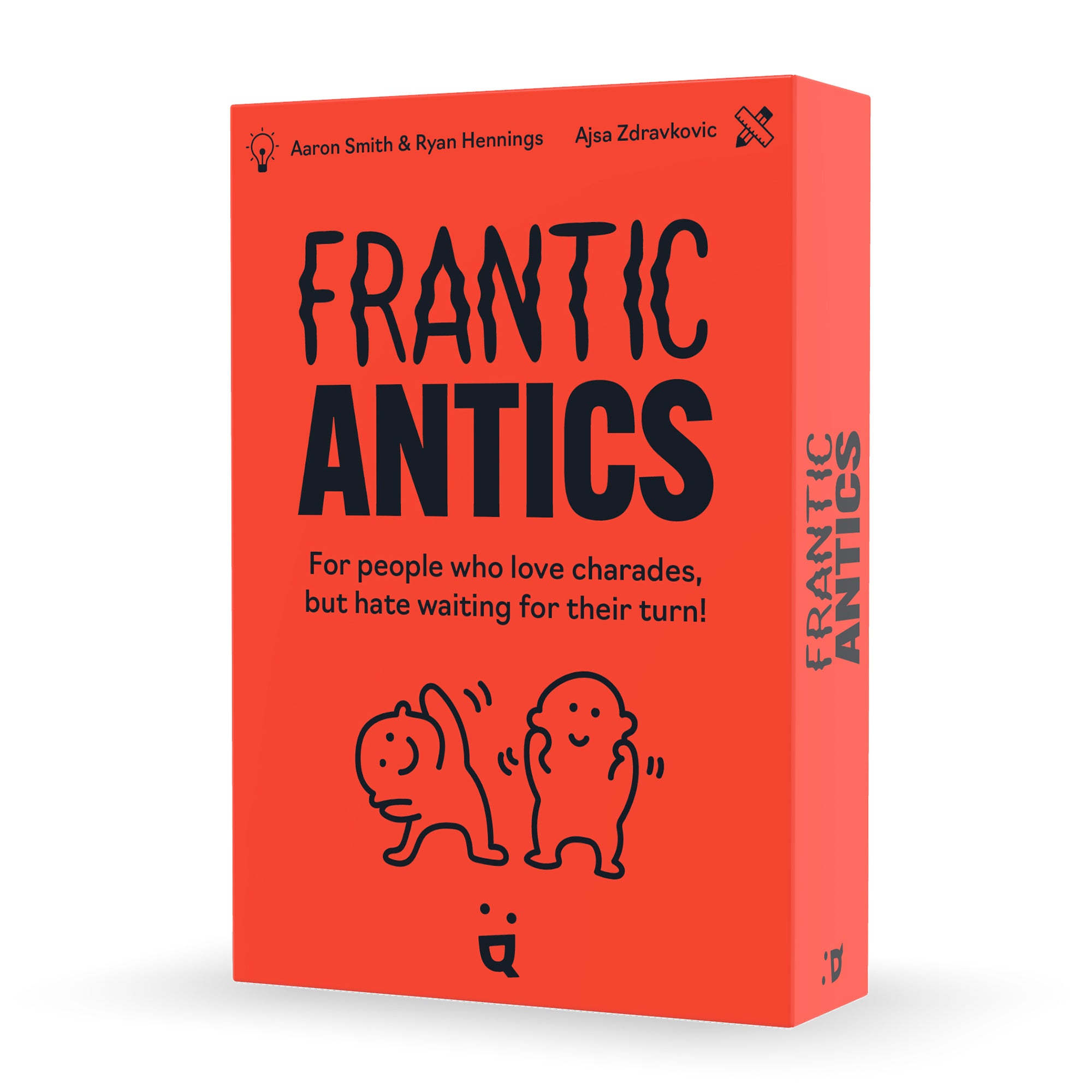 Frantic Antics - Fun and Exciting Board Game for Family Game Nights & Parties | Perfect for Kids, Teens, and Adults