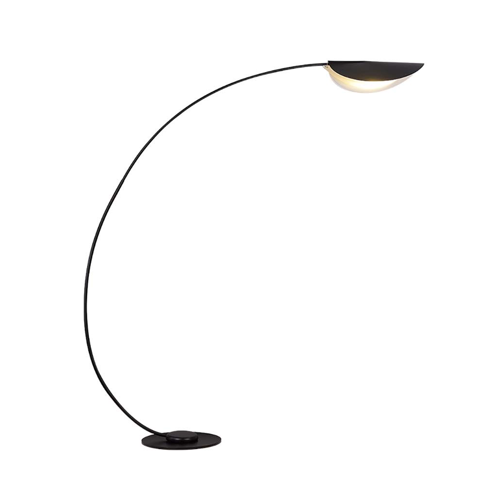 Modern Arc Floor Lamp - Adjustable Standing Light for Living Room & Bedroom, Contemporary Reading Lamp with Simple Design, Indoor Lighting for Home Office and Cozy Spaces