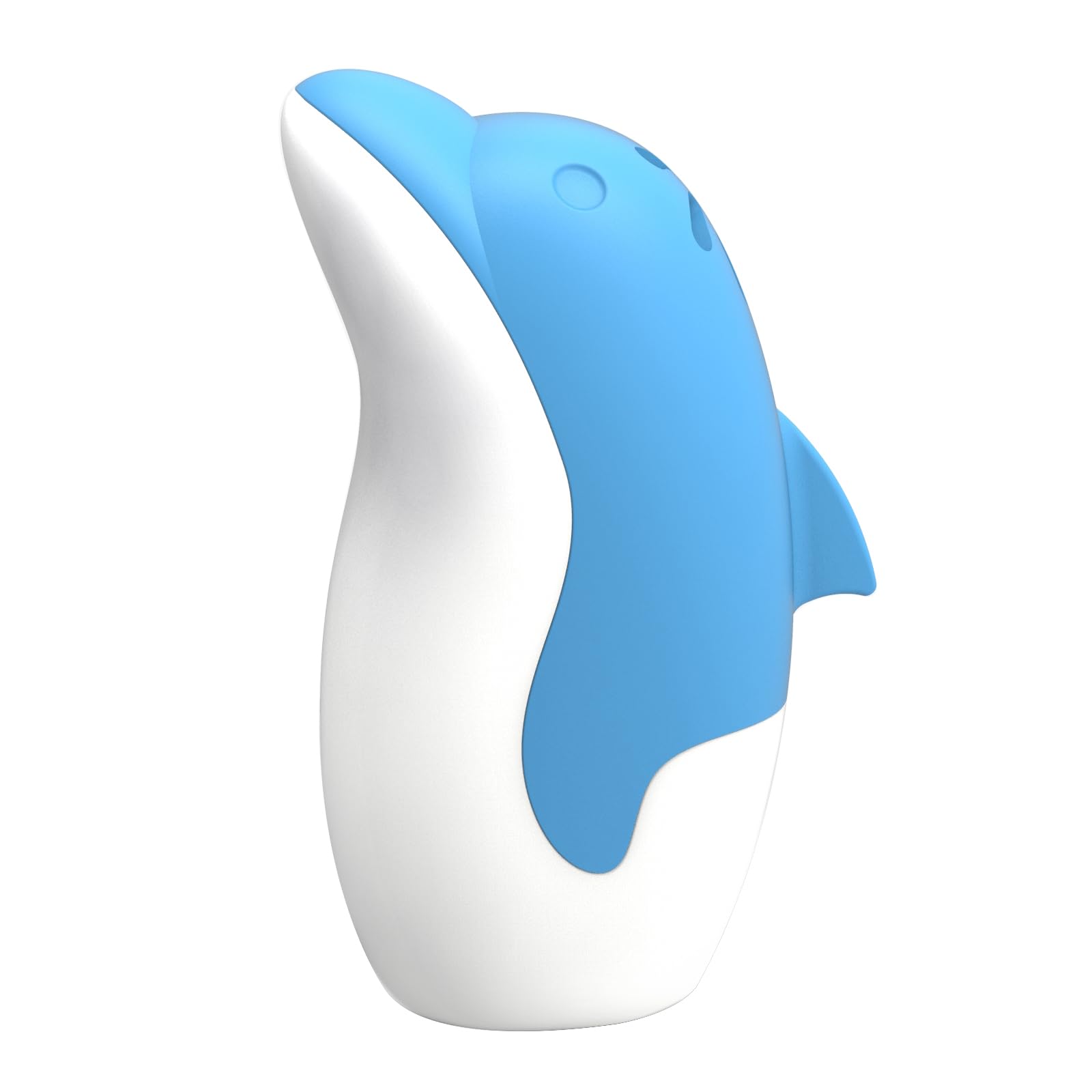 Dolphin-Shaped Reusable Fridge Deodorizer with Baking Soda - Cute Freezer Odor Eliminator & Refrigerator Freshener - Fun Kitchen Gadget for Home, Office, Dorm (Blue)