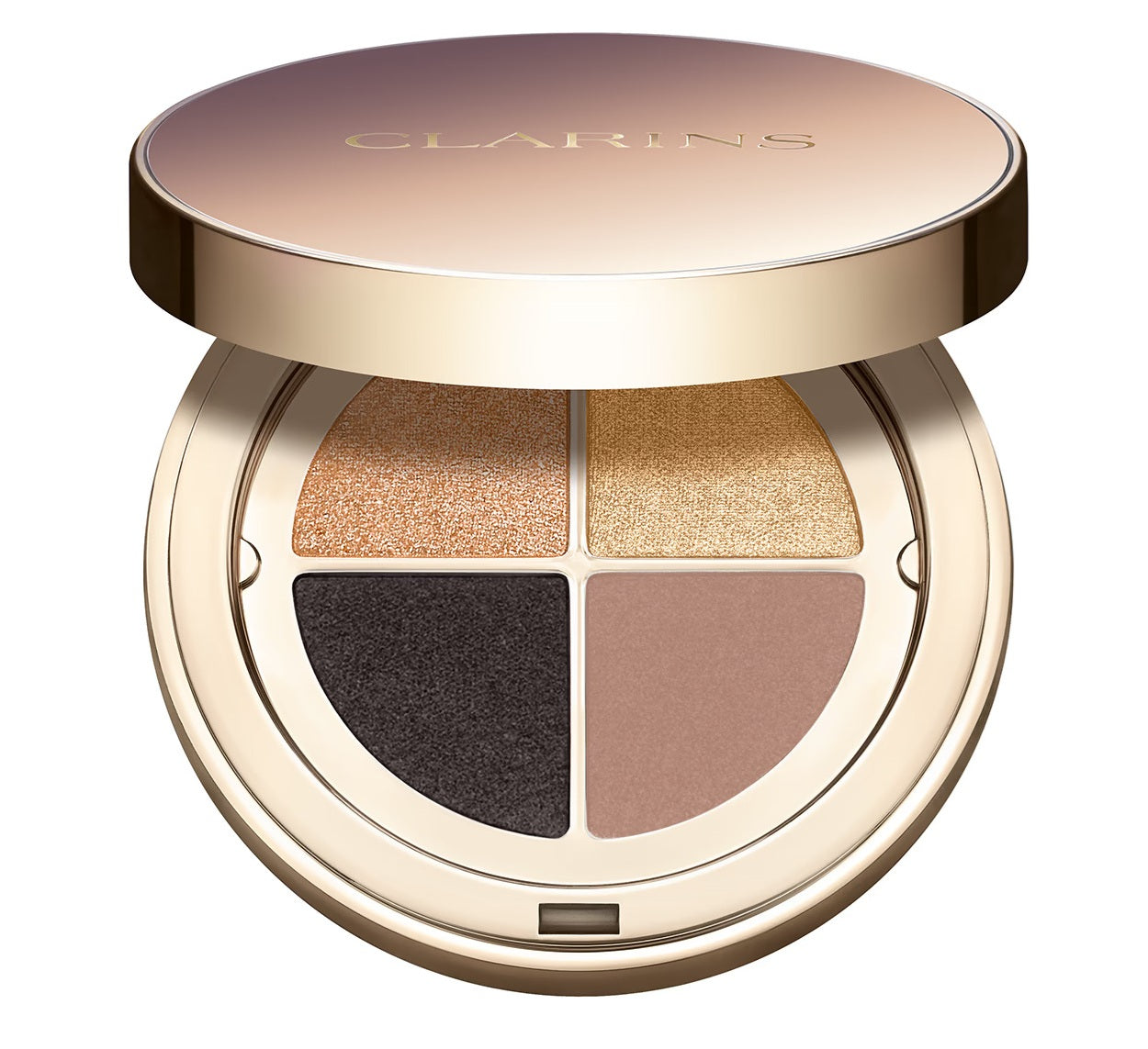 Clarins Ombre 4-Color Eyeshadow Palette - Long-Lasting, Blendable Makeup for Day & Night Looks | Perfect for Parties, Weddings & Everyday Wear