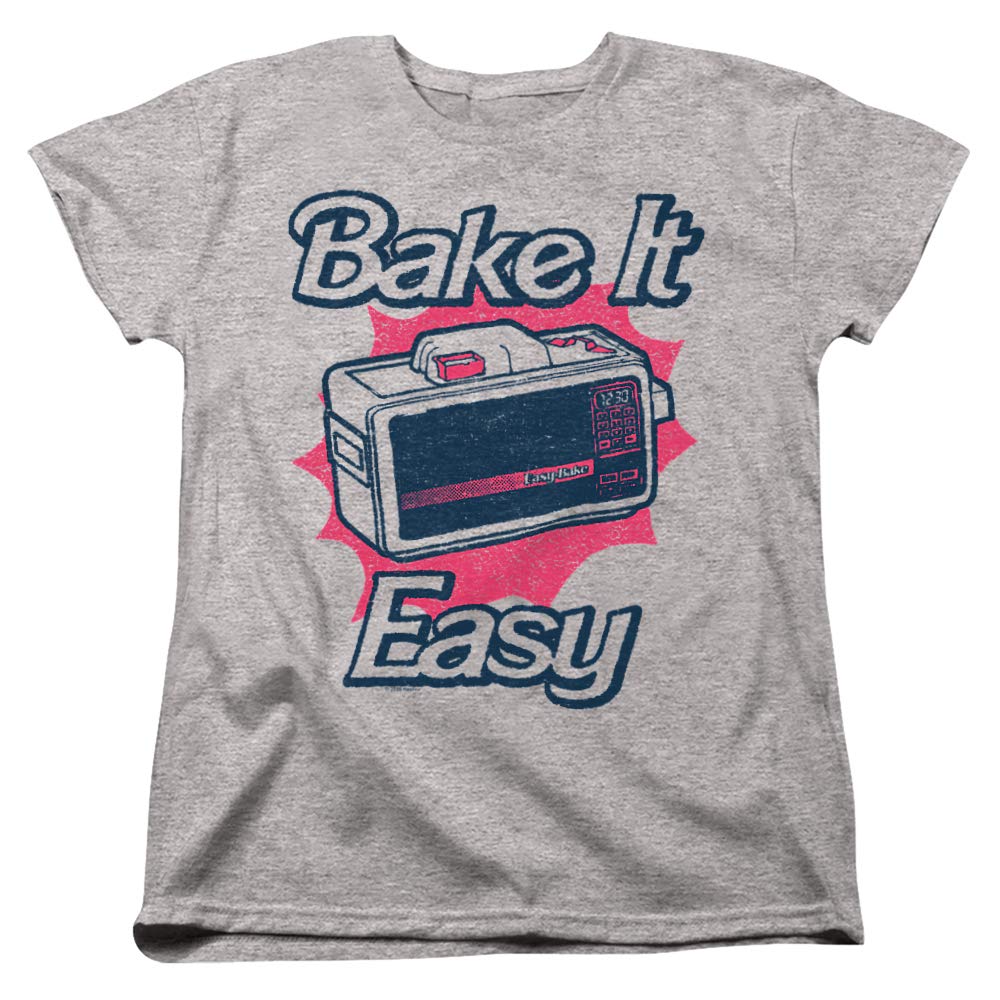 Easy Bake Oven Bake It Easy Women's T-Shirt - Cute Baking Themed Graphic Tee for Women & Girls - Perfect for Baking Enthusiasts, Kitchen Lovers & Fun Casual Wear
