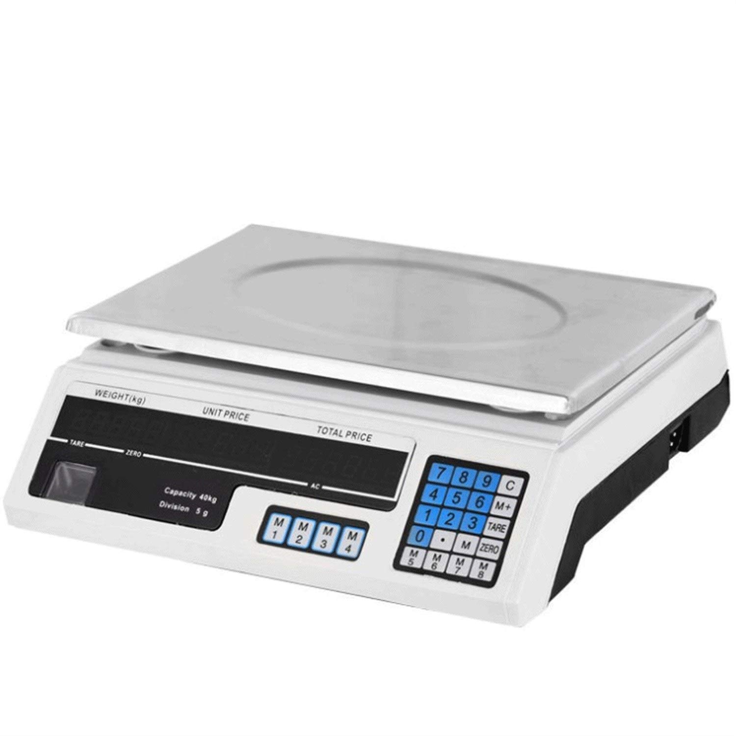 **XIANGWEN Digital Kitchen Scale 30kg/5g High Precision, Stainless Steel Weighing Pan, Easy-to-Read LCD Display, for Cooking, Baking, Jewelry, and Supermarket Use – Easy to Clean**