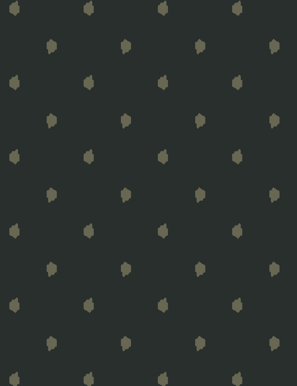 Medina Dot Wallpaper by Wallshoppe - Umber & Charcoal Geometric Peel and Stick Wallpaper for Living Room, Bedroom, or Nursery Decor