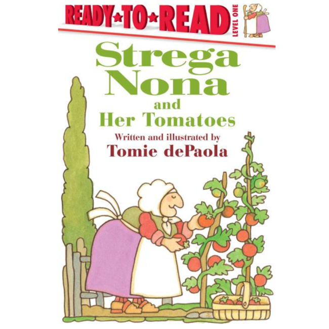 Strega Nona and Her Tomatoes Hardcover Book by Tomie dePaola – Perfect for Kids' Storytime and Classroom Reading