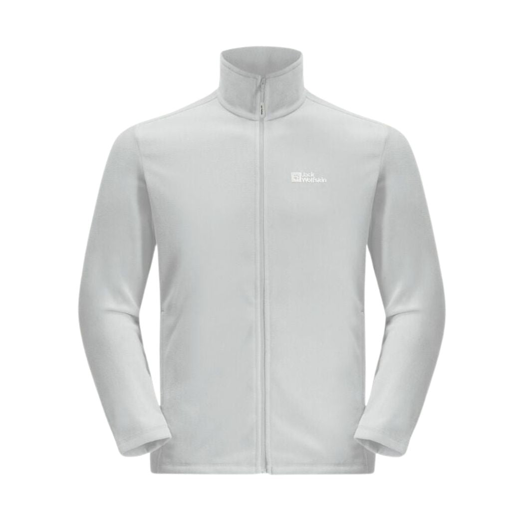 Jack Wolfskin Taunus FZ Men's Fleece Jacket - Lightweight Warm Winter Outdoor Pullover for Hiking, Camping & Travel
