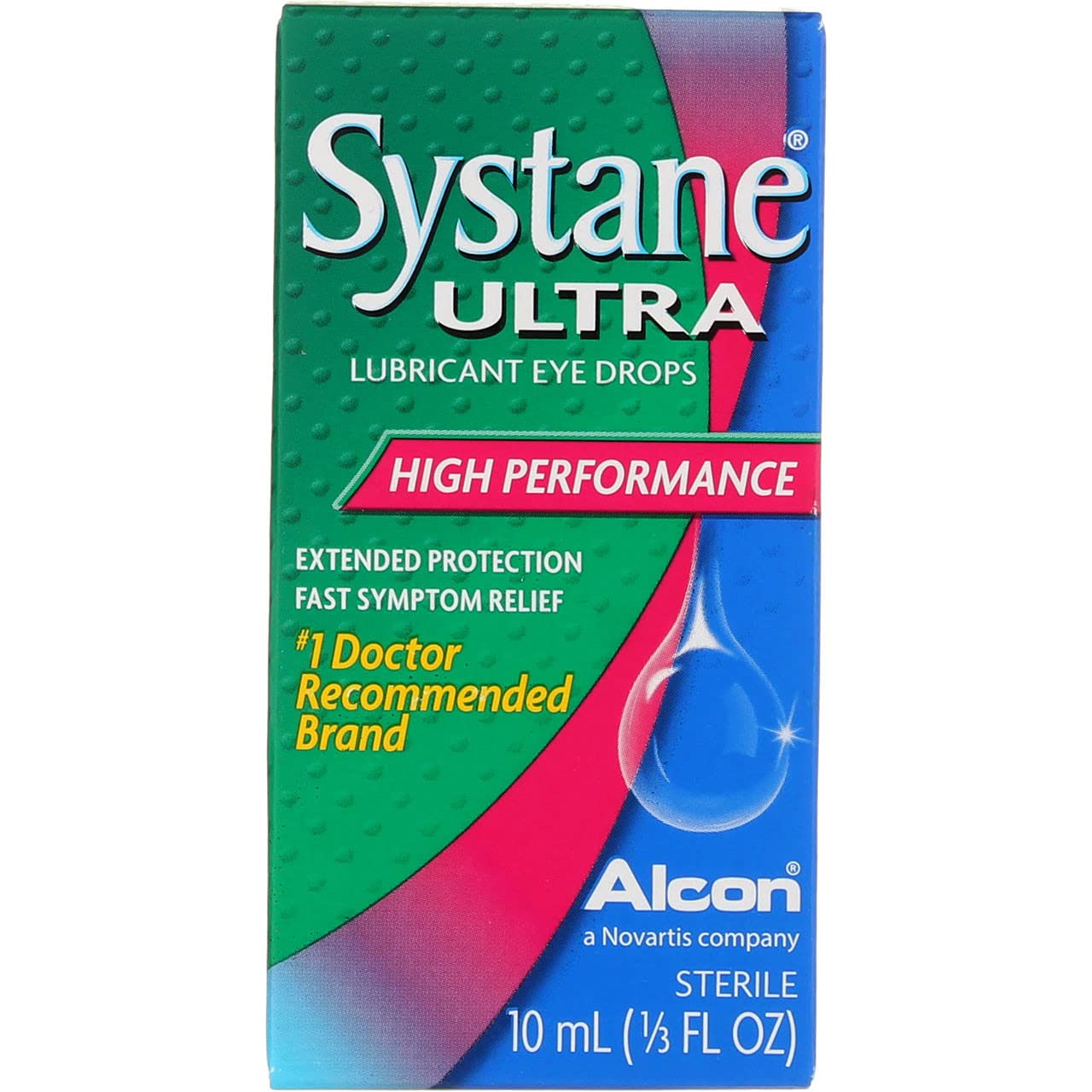 Systane Ultra Lubricant Eye Drops for Dry Eyes Relief - 0.3 oz (7 Pack) | Long-Lasting Moisture for Contact Lens Wearers & Computer Users