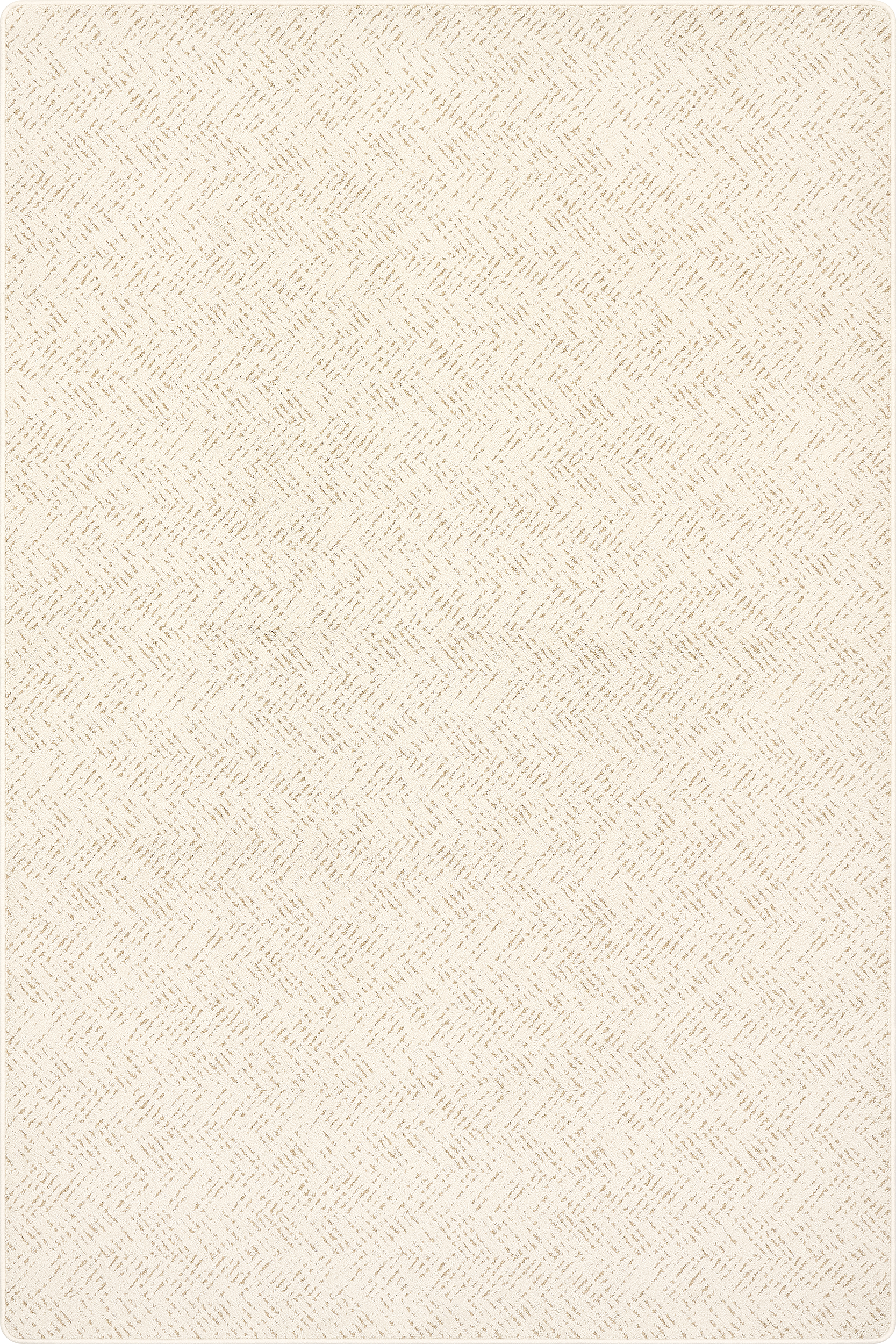Avocet Distressed Chevron Custom Sample Rug Swatch - Light Beige | Boho Chic Home Decor, Living Room Accent, Bedroom Floor Mat
