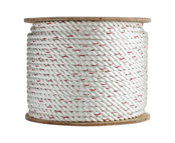 3 Strand Twisted Poly Dacron Combination Rope - Heavy Duty Marine Rope for Boating, Fishing & Dock Lines | Waterproof & UV Resistant