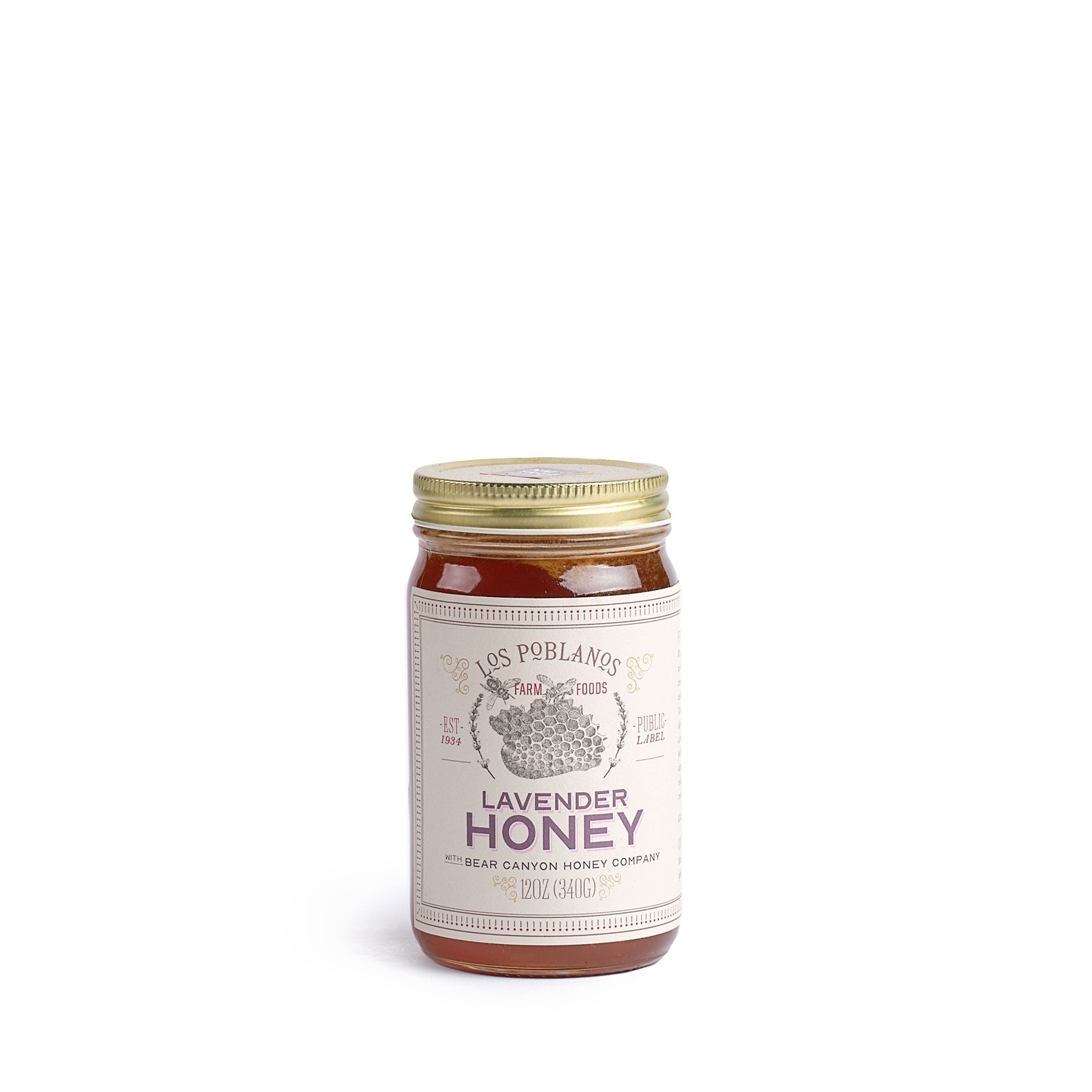 Organic Lavender Honey - Pure, Raw & Unfiltered for Tea, Baking & Wellness | Natural Sweetener & Relaxation Aid