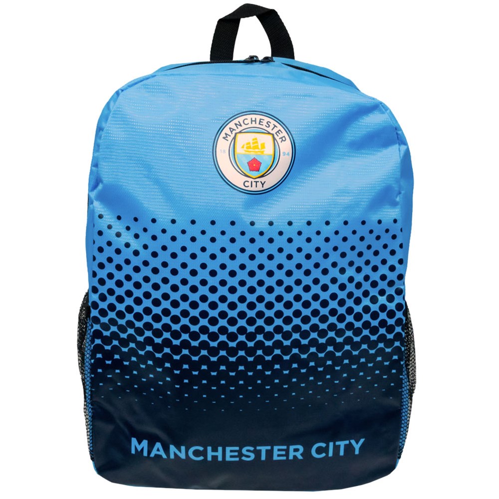 Manchester City FC Backpack - Waterproof Laptop Backpack for Men & Women - Perfect for School, Travel, and Work