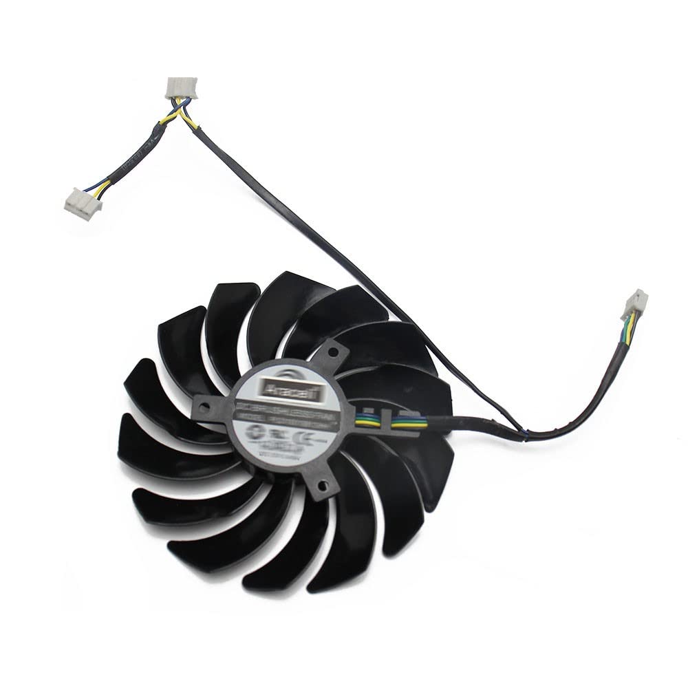 High-Performance XLL Graphics Card Cooling Fans PLD10010B12HH PLD09210B12HH - 4Pin PWM Cooler Fan Compatible with MSI GEFORCE GTX 1080 Ti Gaming X Trio (95mm, 1PCS) - Perfect for Gaming PCs, Cryptocurrency Mining Rigs & High-End Workstations