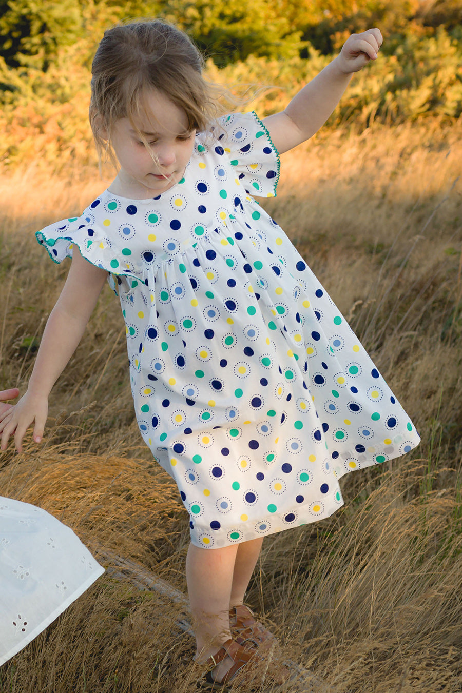 Beet World Hannah Girls Dress - Cute & Comfortable Outfit for Toddler & Kids - Perfect for Birthday Parties, School Events & Family Photos