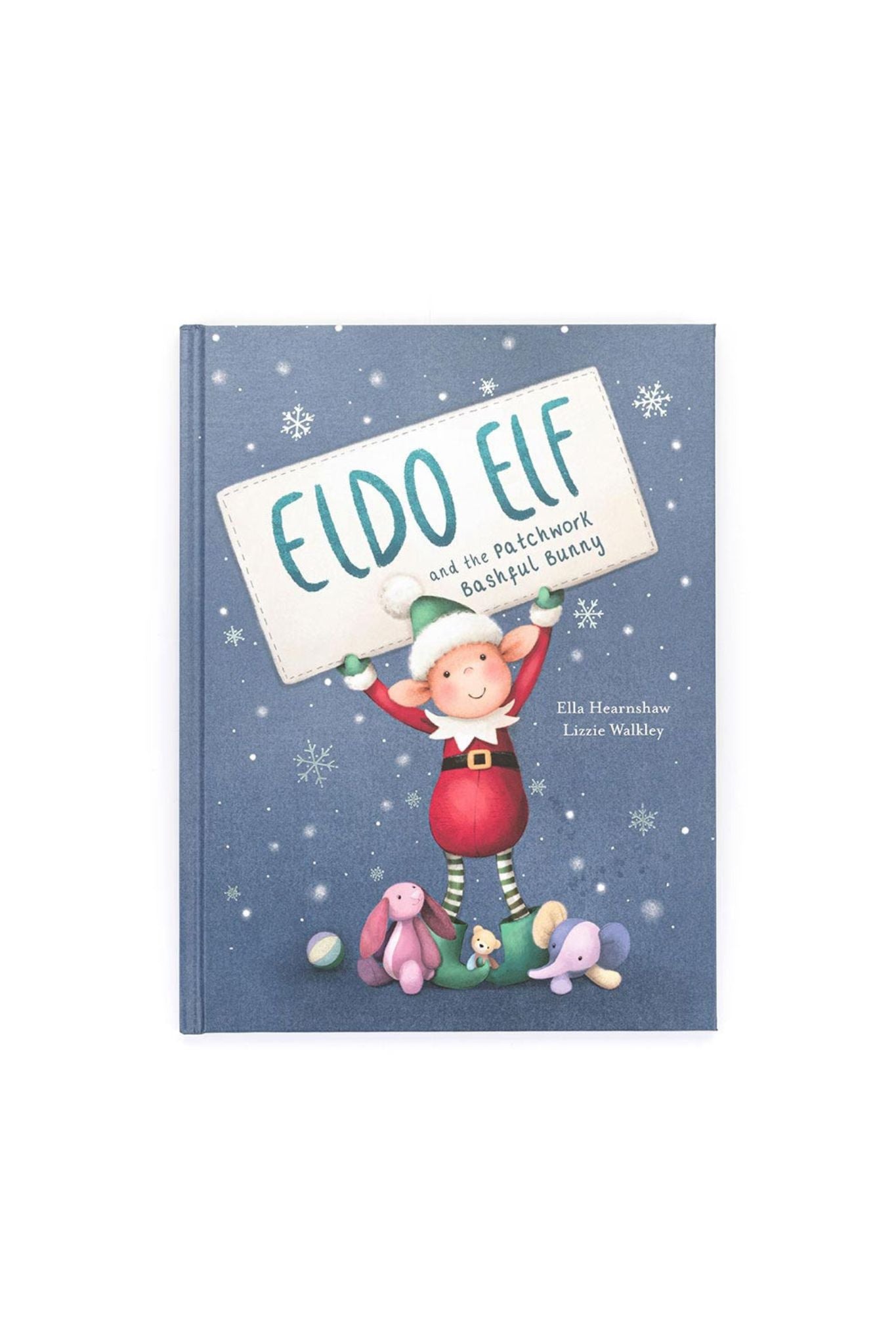 Eldo Elf and the Patchwork Bashful Bunny Jellycat Book - Cute Children's Storybook for Bedtime Reading & Gift Giving