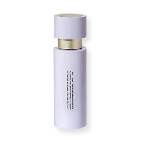 LANEIGE Perfect Renew 3X Emulsion - Anti-Aging Moisturizer for Dry Skin | Day & Night Face Cream with Hydrating Formula | Perfect for Daily Skincare Routine & Travel Essentials