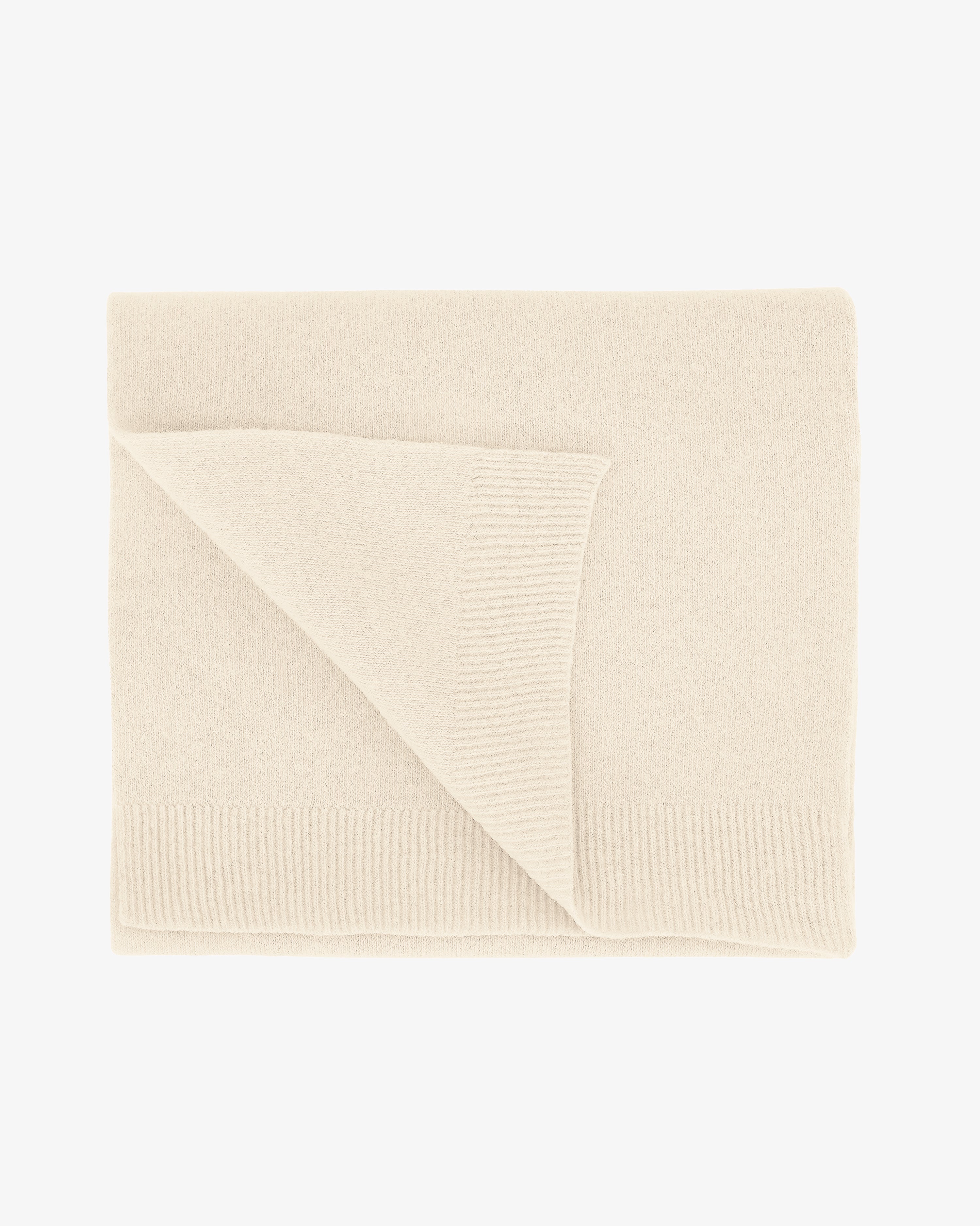Premium Merino Wool Scarf - Soft & Warm Winter Accessory for Men & Women - Optical White - Perfect for Cold Weather, Travel & Outdoor Activities