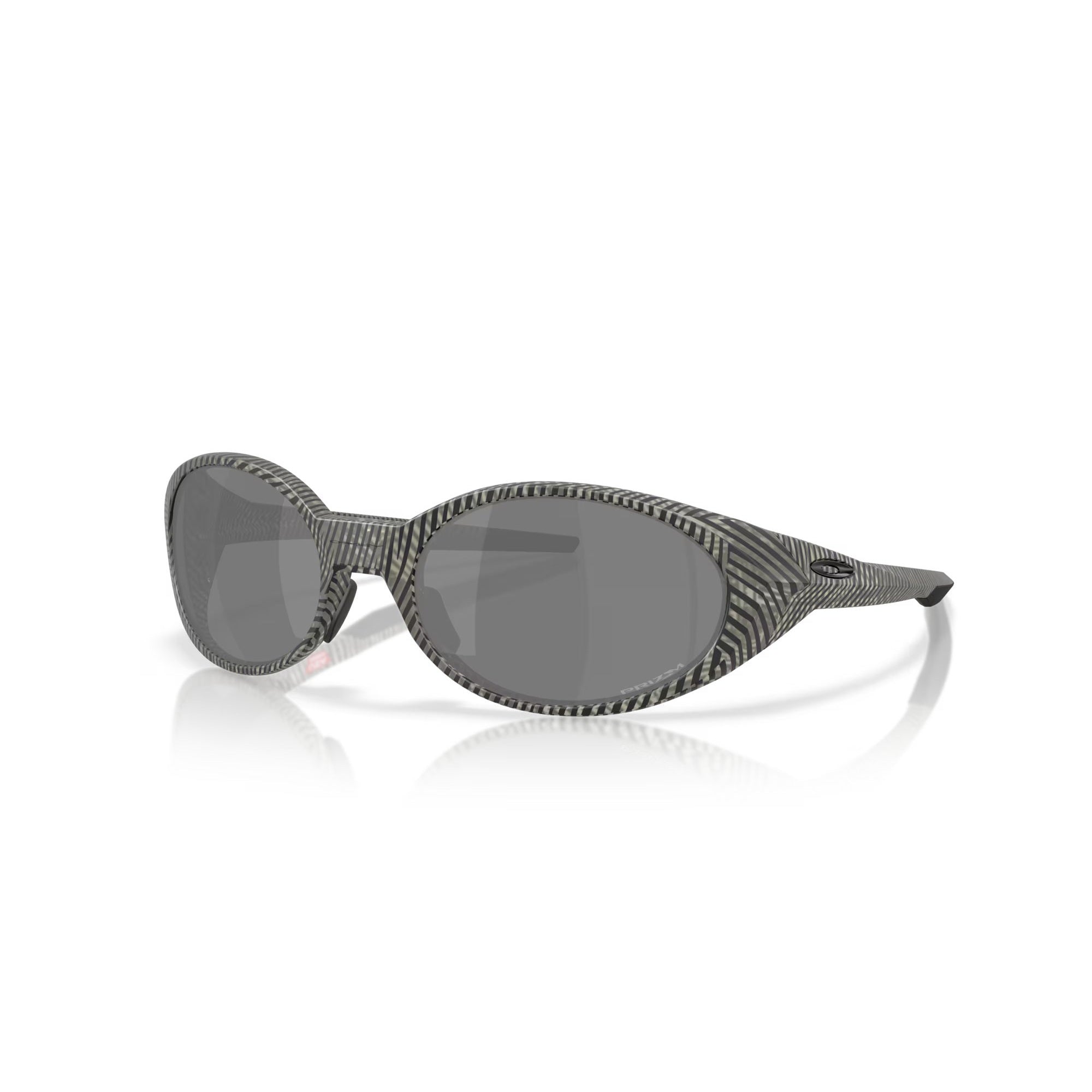 Oakley Eyejacket Redux Sunglasses - Matte Grey Ink Fingerprint Polarized Lenses for Running, Cycling & Outdoor Sports