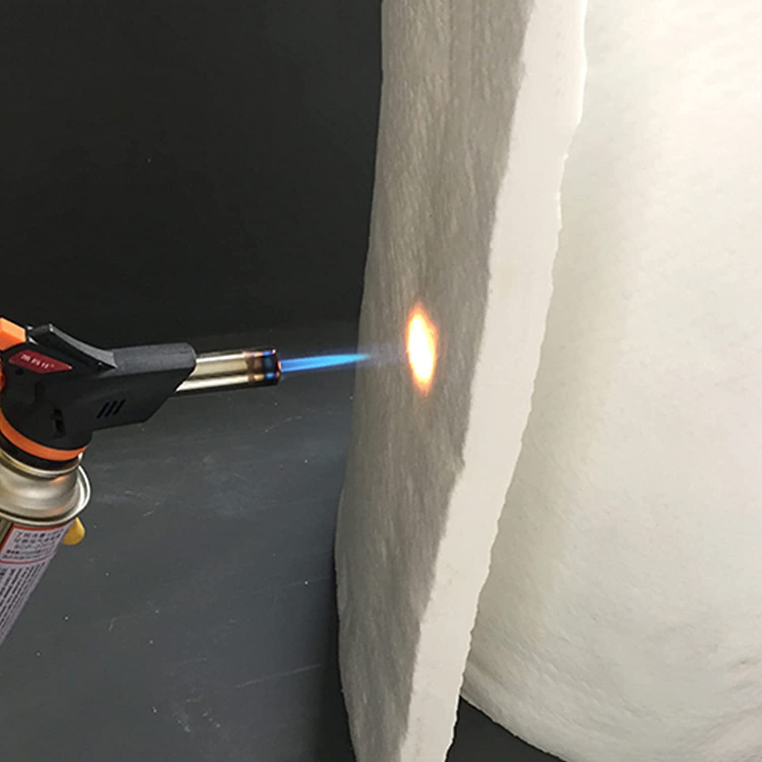 QULACO High Density Ceramic Fiber Insulation Blanket - 2300°F Fireproof Heat Resistant Blanket for Wood Stoves, Pizza Ovens, Kilns & Forges - Perfect for Fireplace Insulation, Furnace Lining & High Temperature Applications