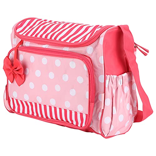 Premium Milk Bottle Diaper Bag - Large Maternity Nappy Bag for Travel, Hospital & Airplane Carry-On | Perfect for Overnight Stays, Baby Essentials Organization & On-the-Go Parents