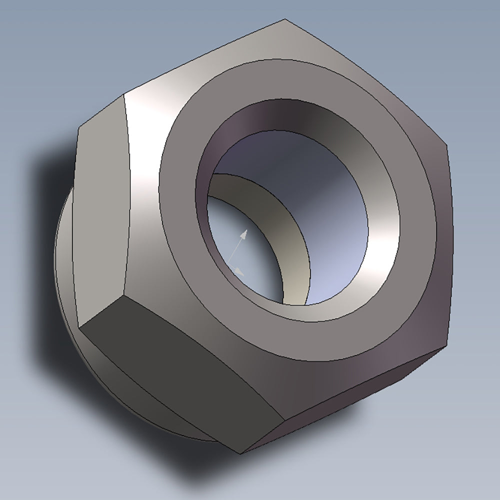 DC50 4 Nut - High-Quality Stainless Steel Nuts for Industrial Machinery, Automotive, and DIY Projects - Perfect for Fastening, Repair, and Construction Use