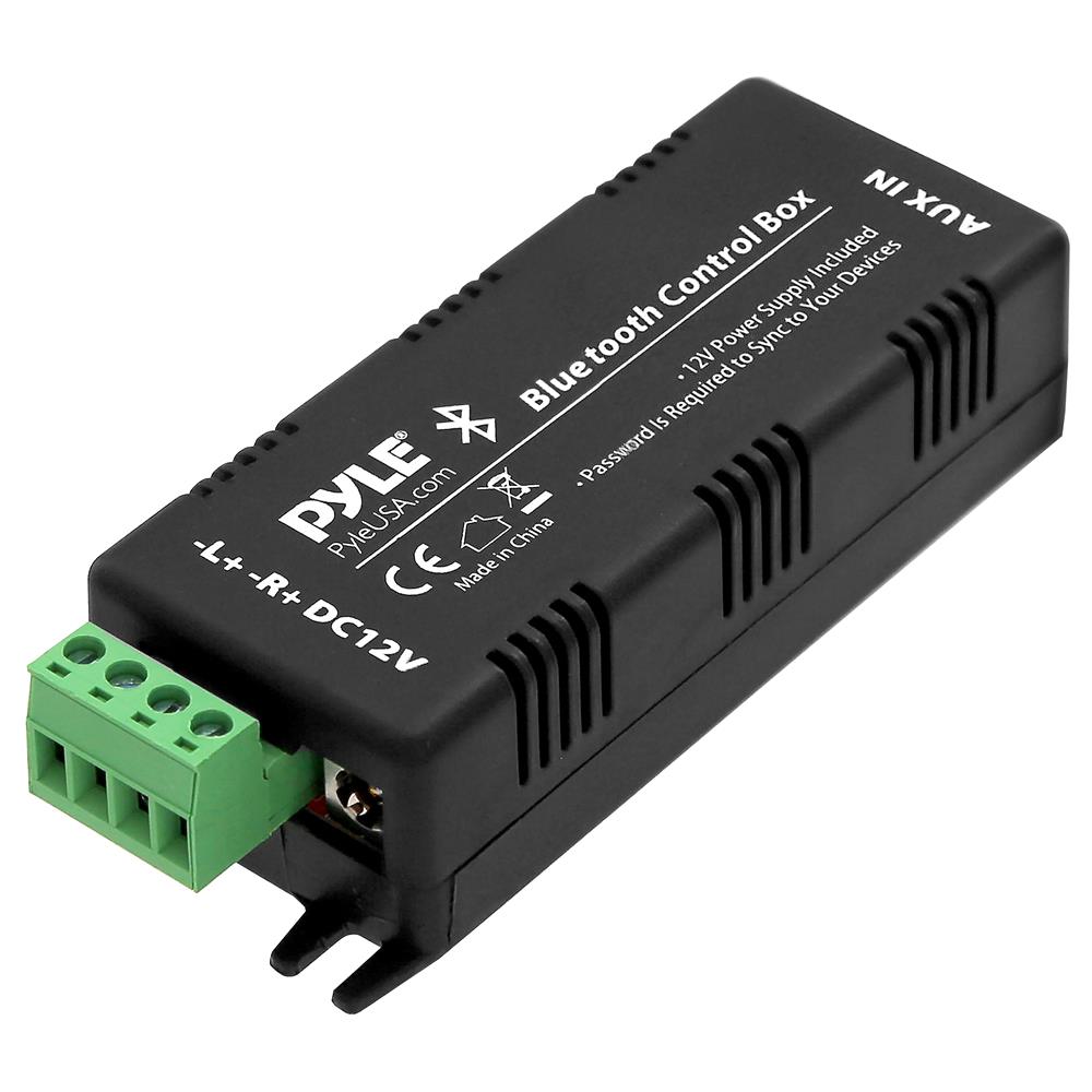 2-Channel Bluetooth Speaker Control Receiver - Wireless Audio Streaming for Home, Office & Outdoor Use
