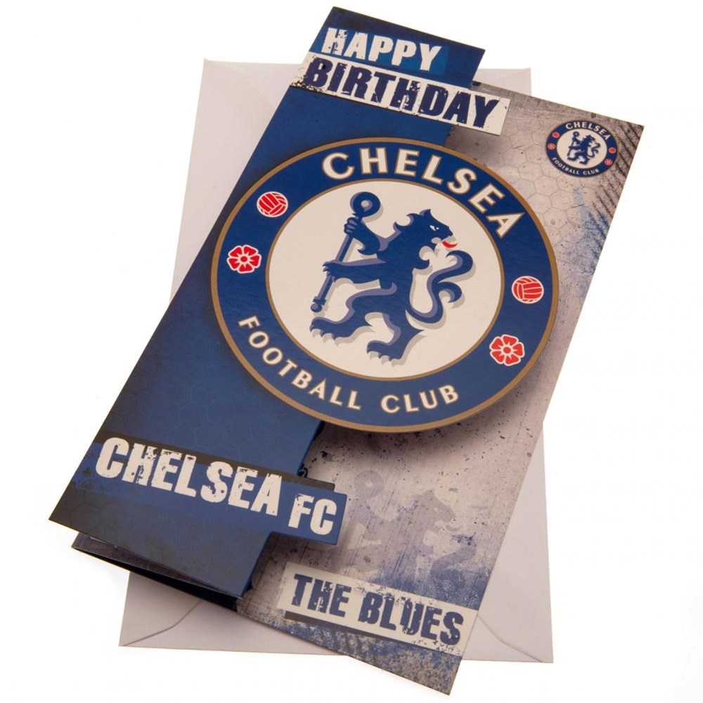 Chelsea FC Birthday Card - The Blues Football Fan Gift for Men & Women - Perfect for Chelsea Supporters' Birthday Celebrations