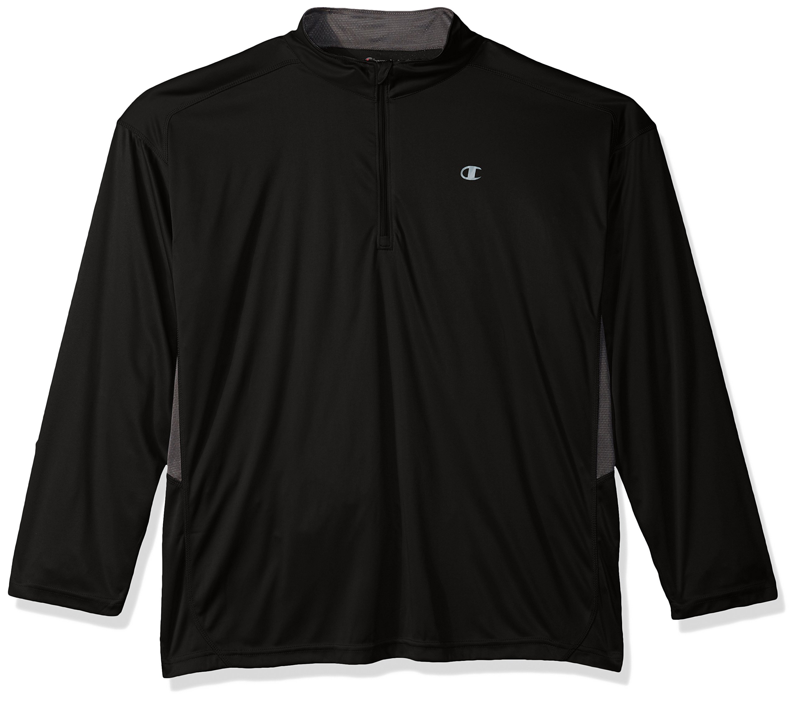 Champion Men's Big and Tall 1/4 Zip Pullover Fleece Sweatshirt - Lightweight, Comfortable & Warm for Casual Wear, Gym, and Outdoor Activities