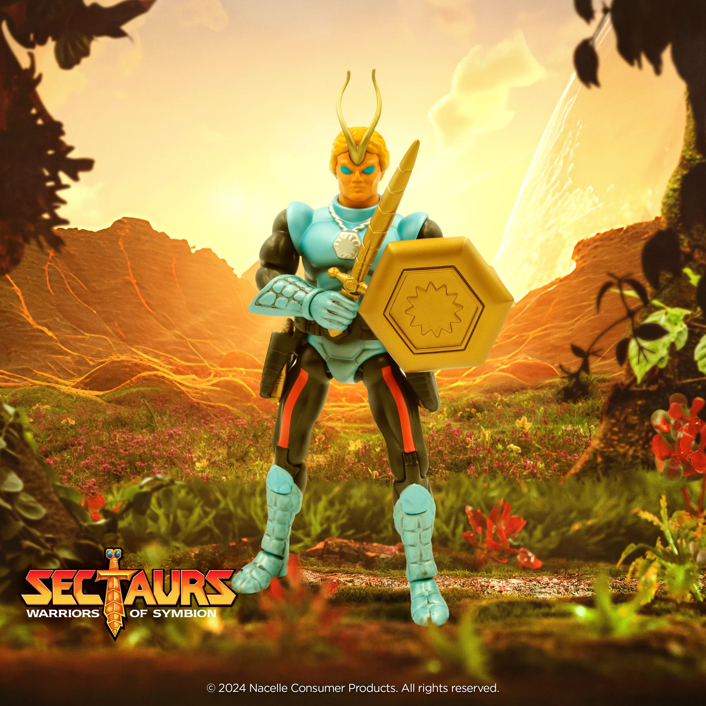 Sectaurs Warriors of Symbion Dargon Action Figure - Collectible Toy for Kids & Adults - Perfect for Display, Play, and Fantasy Battles