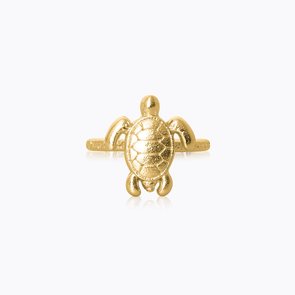 Stylish Turtle Ring for Women - Cute Animal Jewelry Gift for Her - Perfect for Casual Wear, Beach Outfits & Boho Fashion