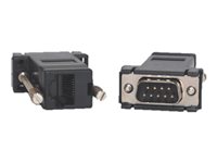 DB9M to RJ45 Female Adapter, Straight Serial DCE Connector for X2 Pinout - Perfect for Networking, Industrial Automation & Server Rack Setup