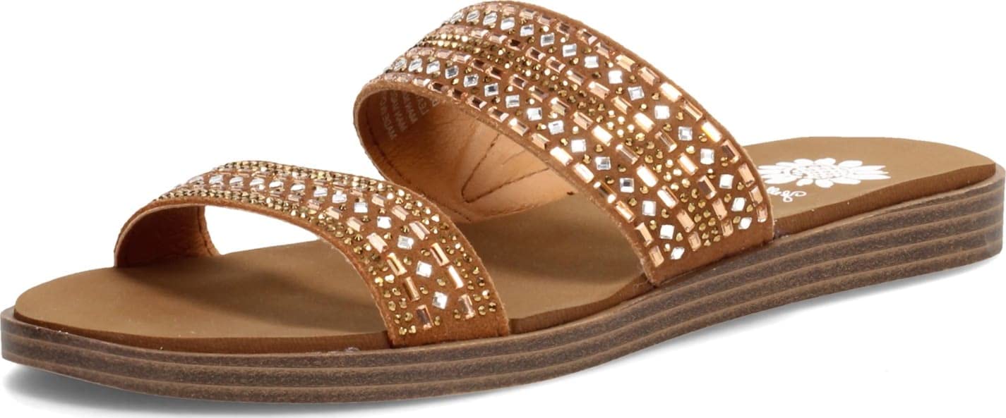 Yellow Box Women's Delfie Sandal - Comfortable Strappy Summer Sandals for Beach, Pool & Casual Outings