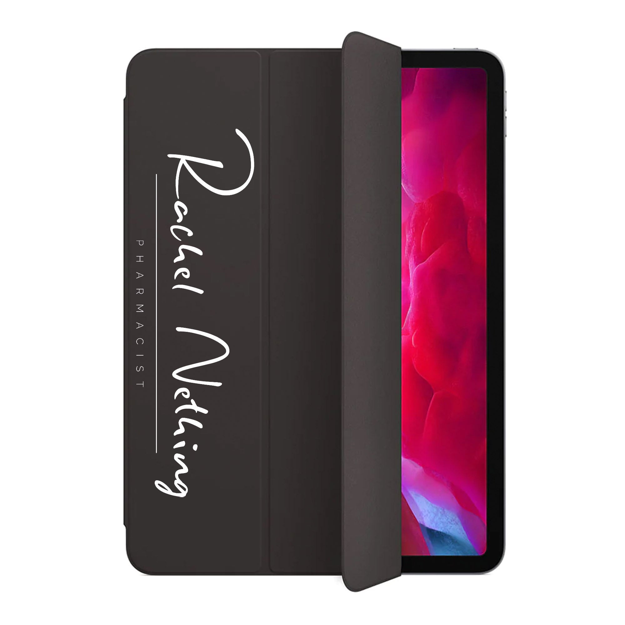 Premium iPad Trifold Case with Signature Design & Occupation 9 Support - Perfect for Work, Travel, and Everyday Protection