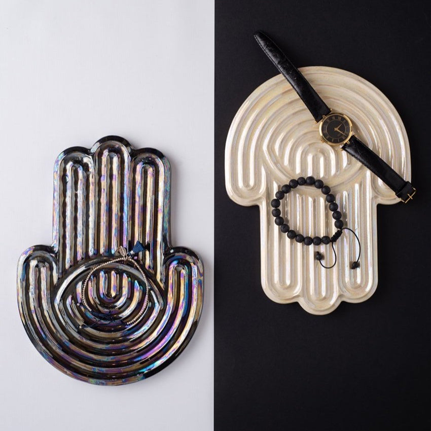 CDMX Design | Bruci Hamsa Hand - Stylish Wall Art Decor for Home & Office - Perfect for Living Room, Bedroom, or Gift Giving